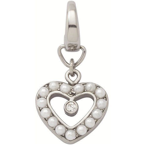 Charm Fossil Donna in Acciaio Perla JF86764040 - JF86764040